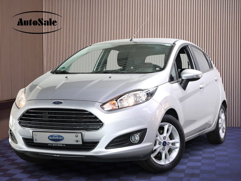 Ford Fiesta 1.0 EcoB 60.000 km ! Titanium AIRCO BT STOELVERW, Auto's, Gebruikt, Zwart, Origineel Nederlands, Bedrijf