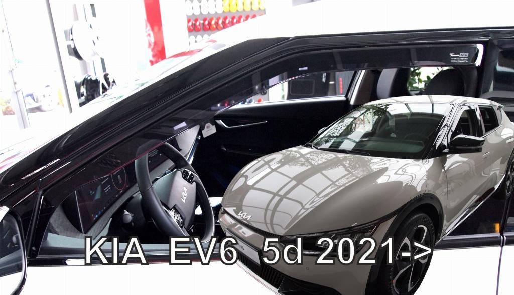 Kia EV6 3 zijwindschermen visors raamgeleiders fenders oa, Ophalen of Verzenden, Nieuw