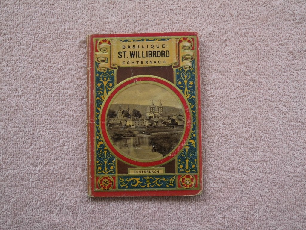 Basilique St. Willibrord Echternach, Ophalen of Verzenden, Voor 1920, Ongelopen, Luxemburg