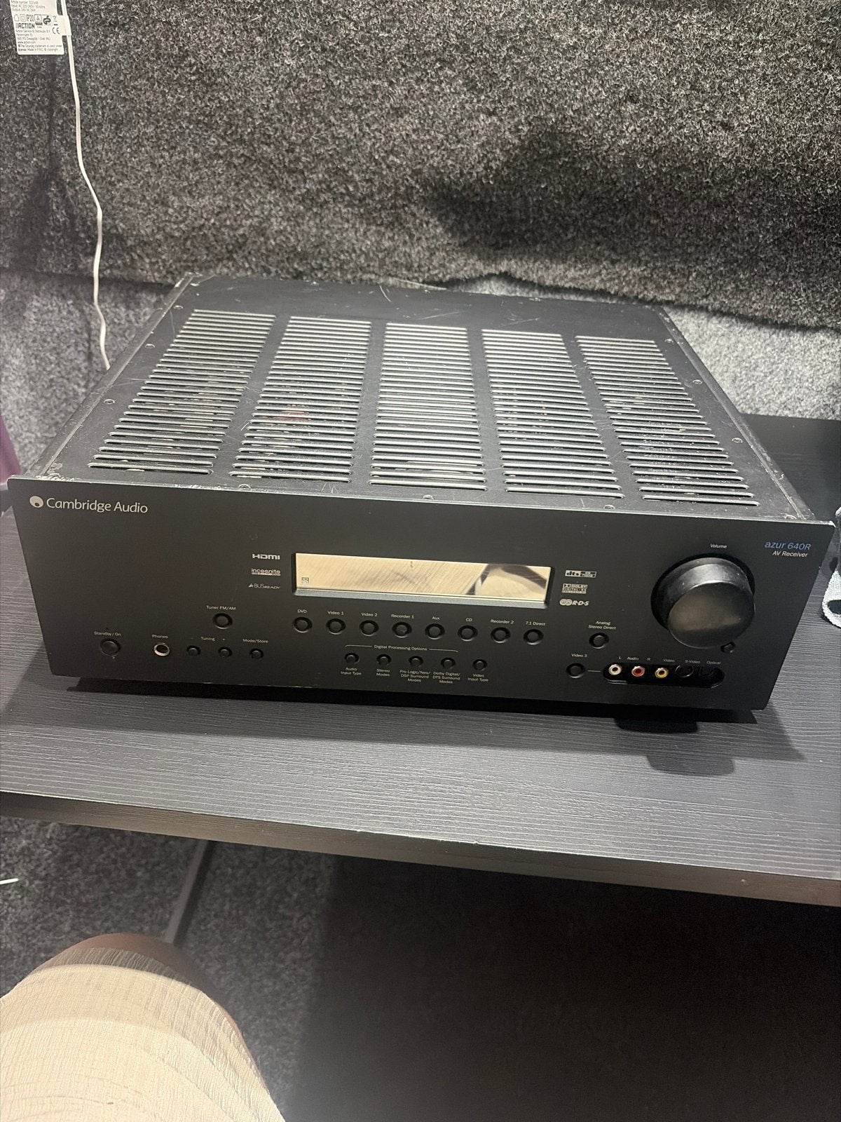 Cambridge Audio Azur 640r AV-receiver, Overige merken, Ophalen of Verzenden, 60 tot 120 watt, Gebruikt