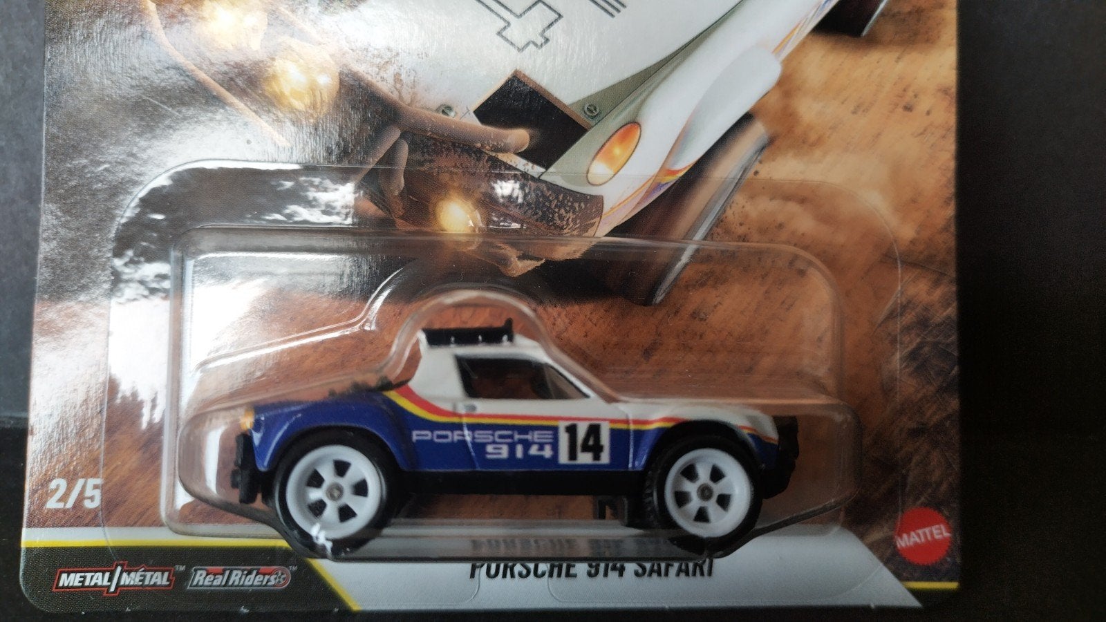 Porsche 914 Safari Rothmans 1:64 Hotwheels Premium Pol, Auto, Verzenden, Nieuw, M