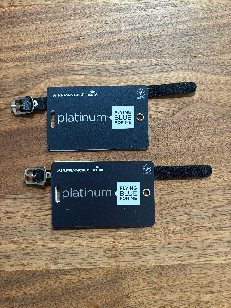 AIRFRANCE / KLM Flying Blue Luggage Tag Platinum, Verzenden, Nieuw, Overige typen
