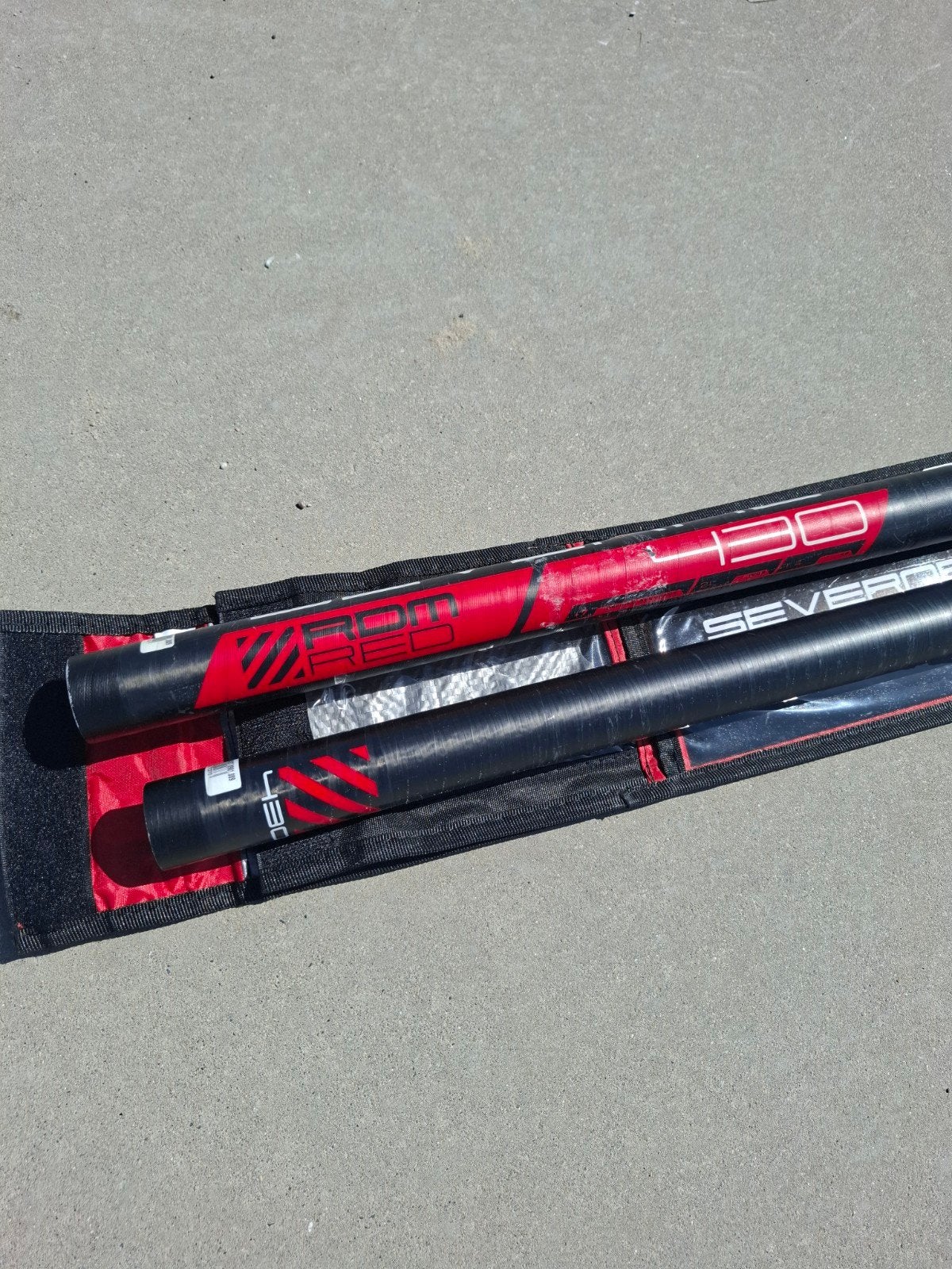 Severne Red RDM mast 430 100% carbon, Ophalen, Zo goed als nieuw