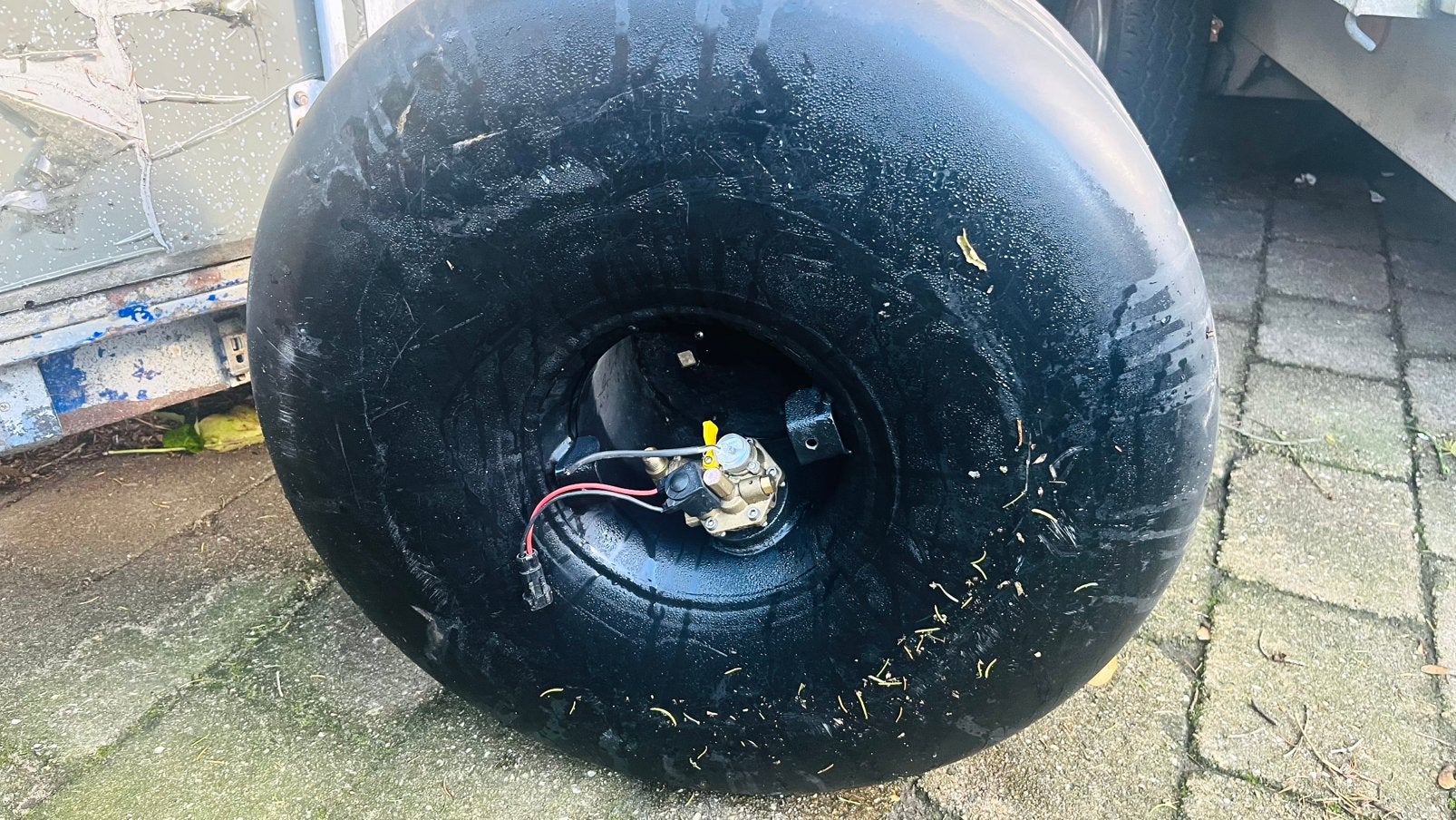 Lpg ringtanks, Ophalen, Gebruikt