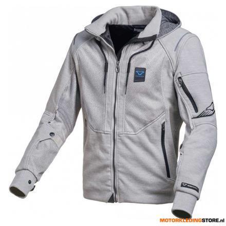 Macna Breeze Motorhoodie, Grijs, Motoren, Kleding | Motorkleding, Ophalen of Verzenden, Nieuw met kaartje