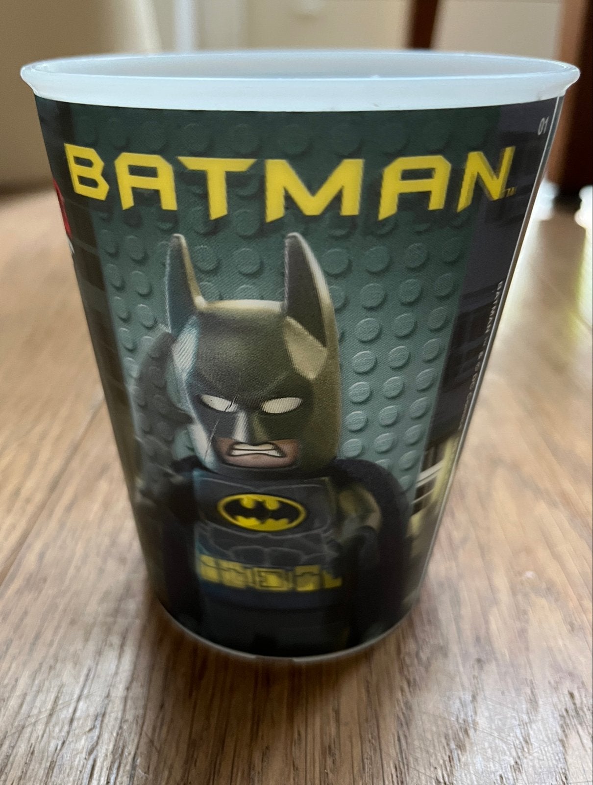 Lego Movie Batman en Wyldstyle/Lucy 3D beker - McDonald's, Gebruikt, Overige thema's, Lego, Overige typen