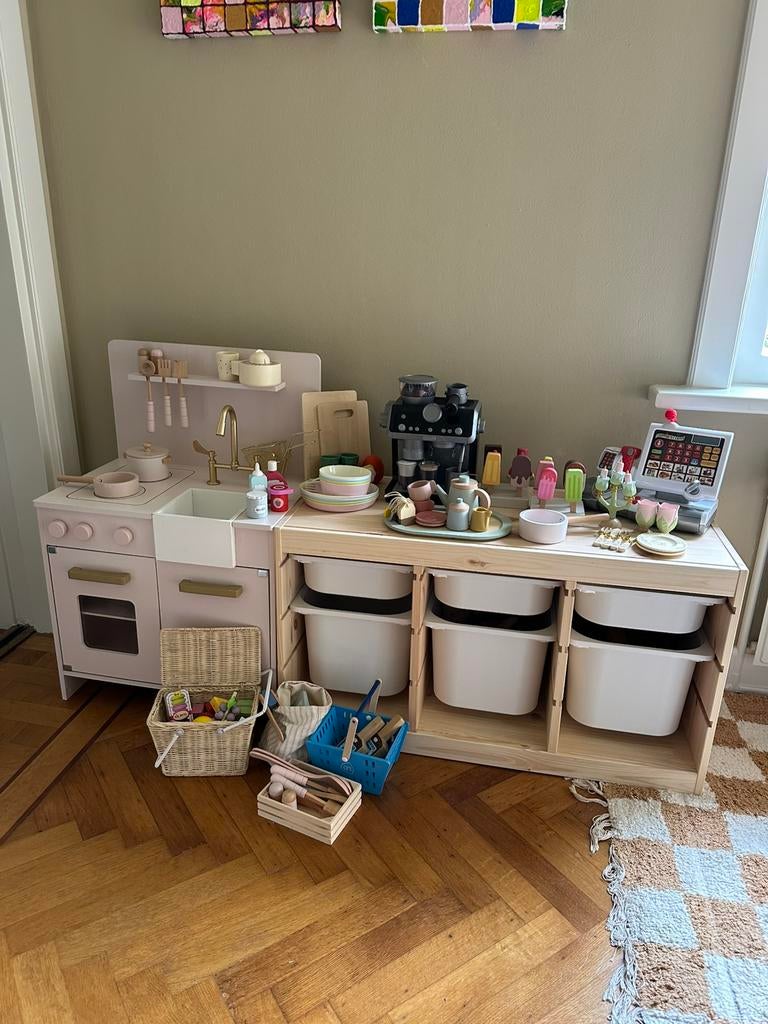 Speelkeuken Petit Amelie | compleet | veel extra’s, Ophalen, Zo goed als nieuw