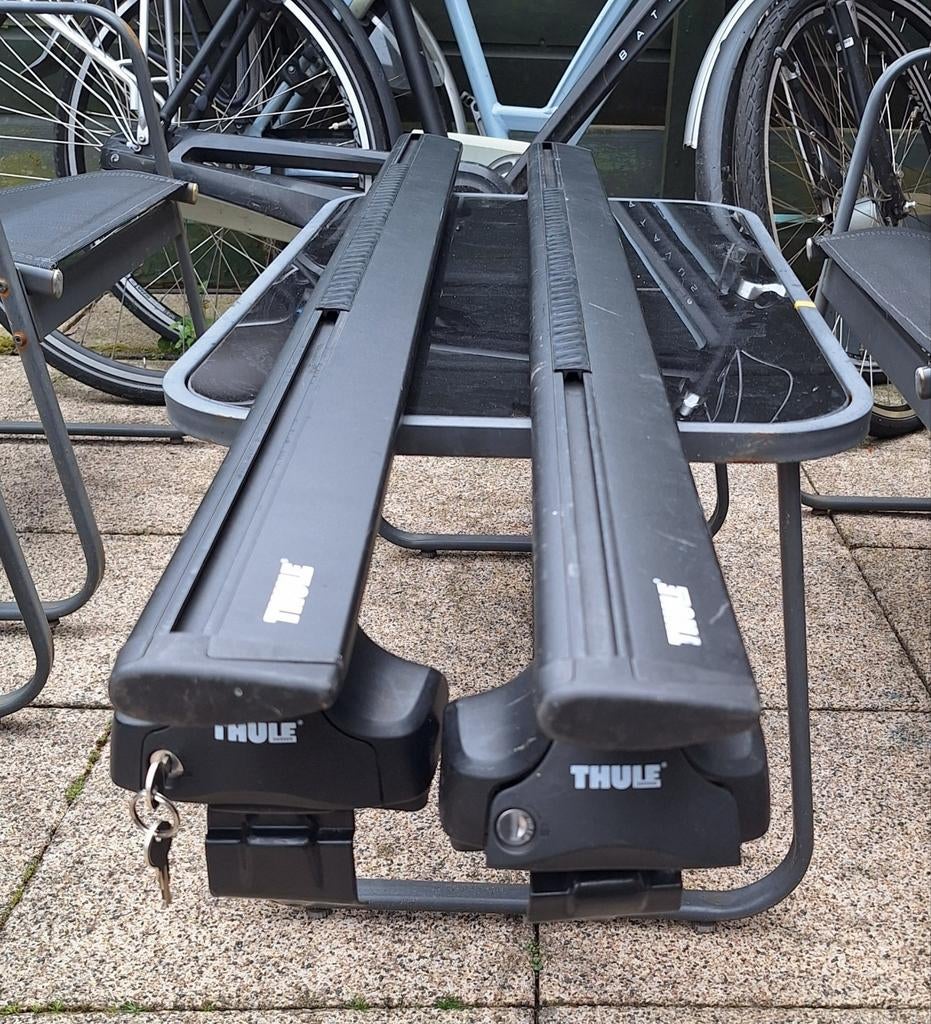 Dakdragers van Thule met Pin., Ophalen of Verzenden
