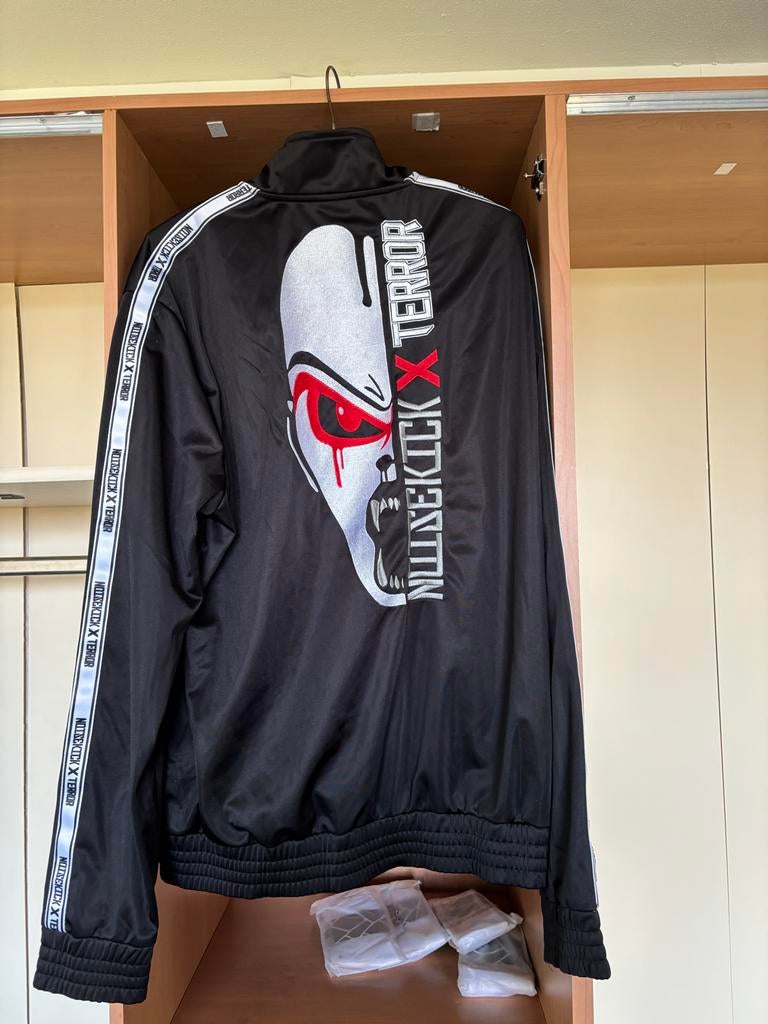 Noisekick X TERROR trainingsjas XXXL, Kleding | Heren, Ophalen of Verzenden, Zo goed als nieuw, Overige maten, Zwart