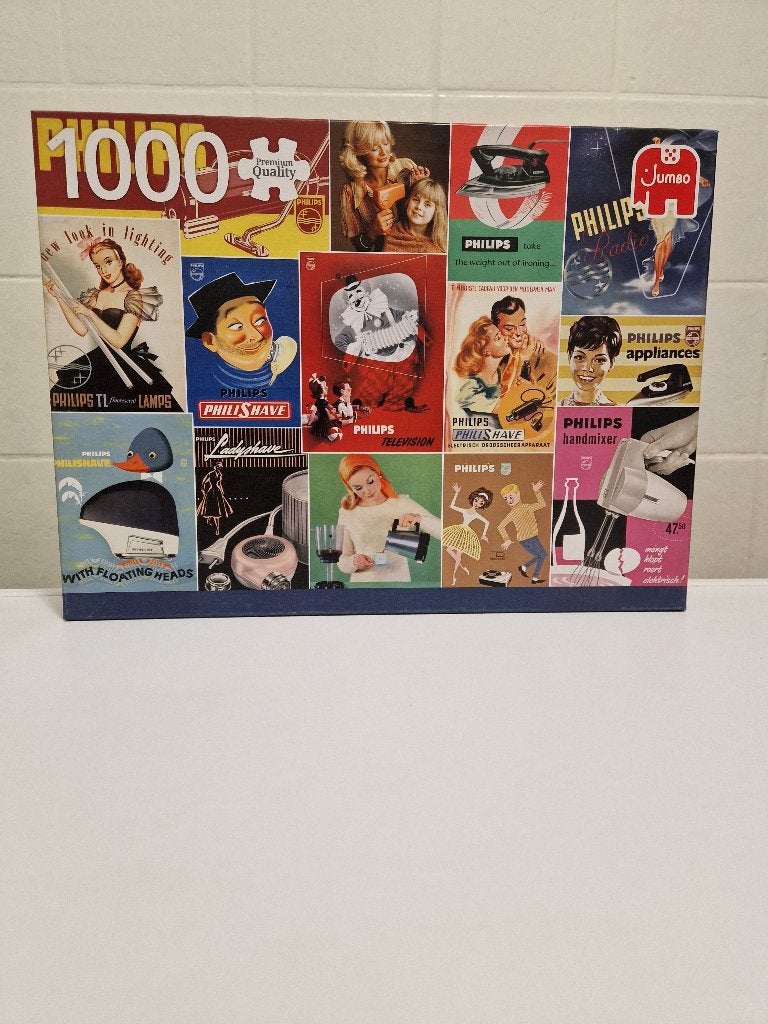 Jumbo Legpuzzel, Ophalen, 500 t/m 1500 stukjes, Zo goed als nieuw, Legpuzzel
