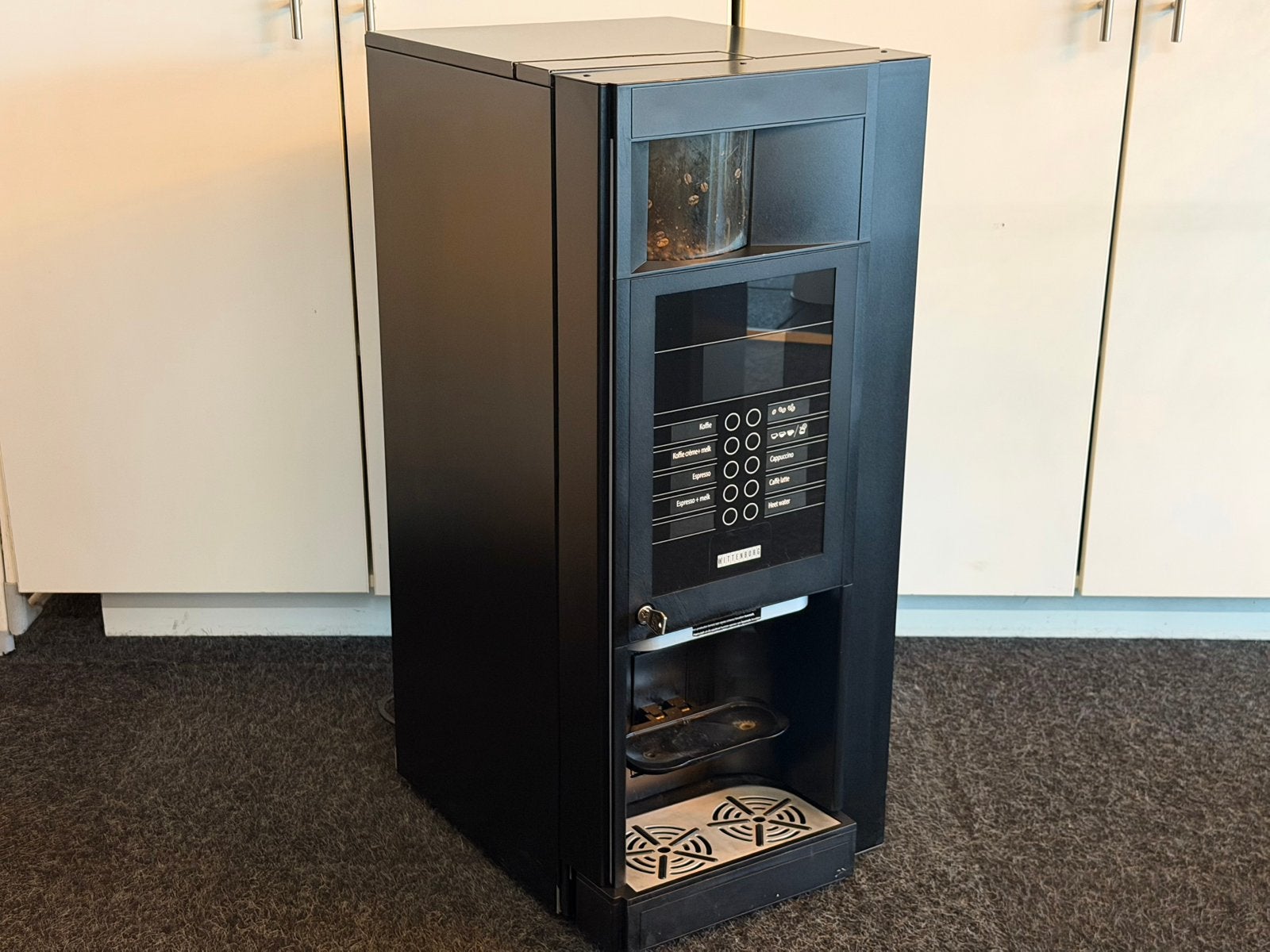 Koffiemachine Wittenborg Evoca 95 | Kantoor | Automaat, Gebruikt, 10 kopjes of meer, Koffiemachine, Koffiebonen