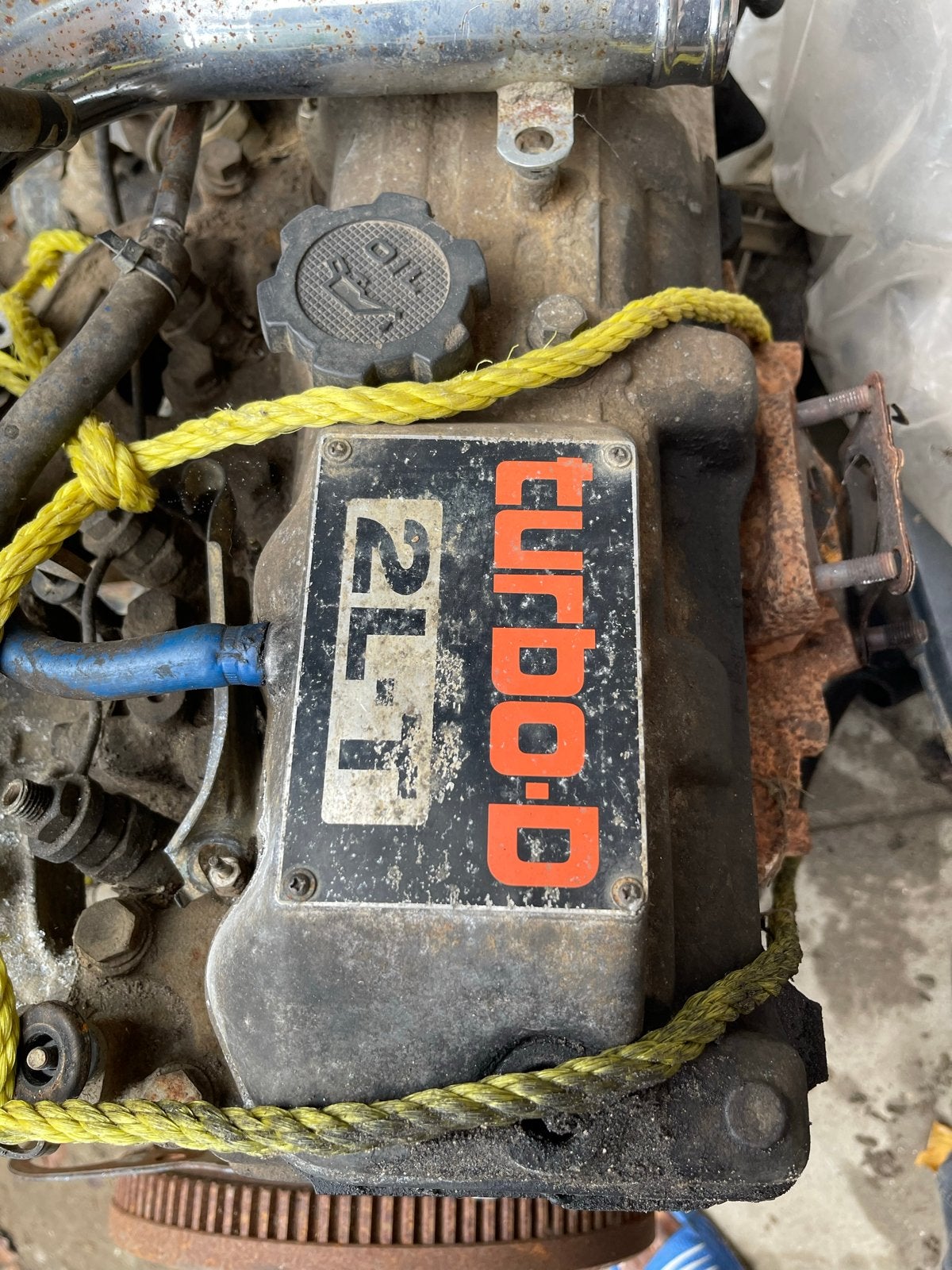 Toyota landcruise 2LT Diesel Motorblok - Bouwjaar 1996, Auto-onderdelen, Ophalen of Verzenden, Gebruikt, Toyota