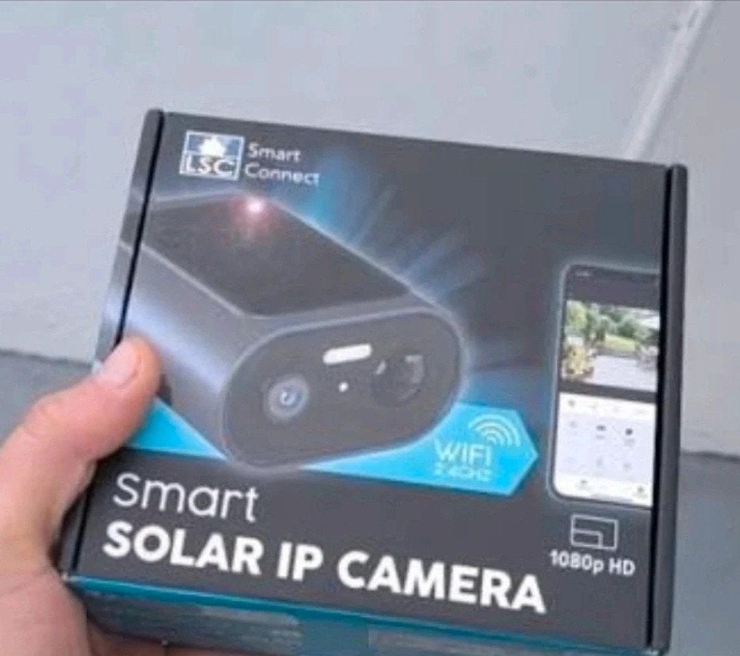 LSC Smart Connect Solar IP Camera 1080p HD vaste prijs, Audio, Tv en Foto, Videobewaking, Ophalen of Verzenden, Nieuw, Buitencamera