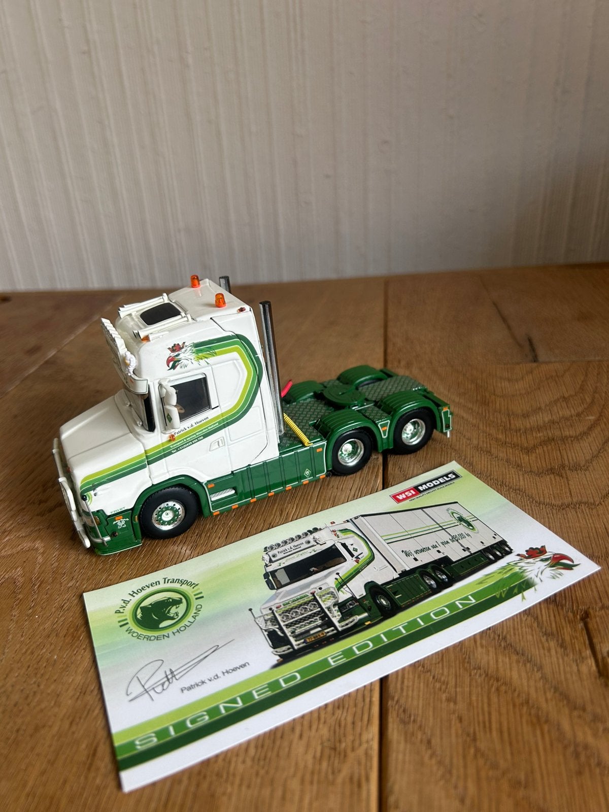 Wsi Scania Torpedo 770ST Patrick VD hoeven, Verzenden, Zo goed als nieuw, Bus of Vrachtwagen, Wsi