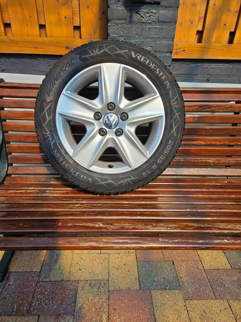 Winterbanden vredestein snowtrac, Ophalen, 16 inch, Banden en Velgen, 205 mm