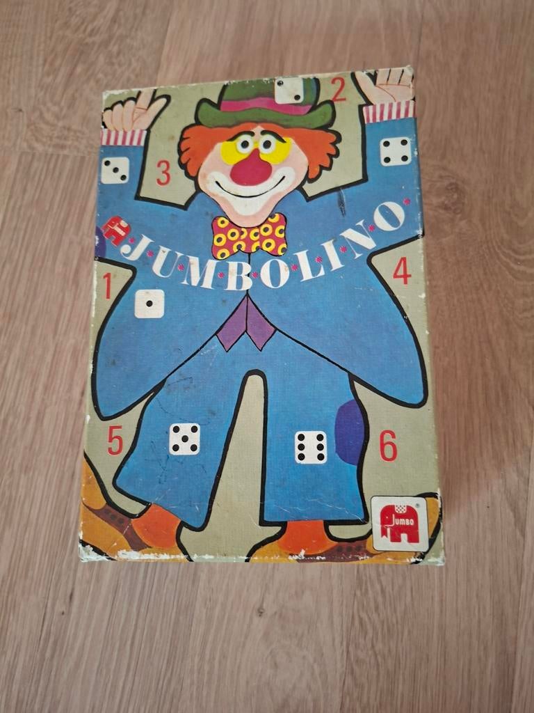 Jumbolino dobbelspel van Jumbo, Een of twee spelers, Ophalen of Verzenden, Gebruikt, Jumbo
