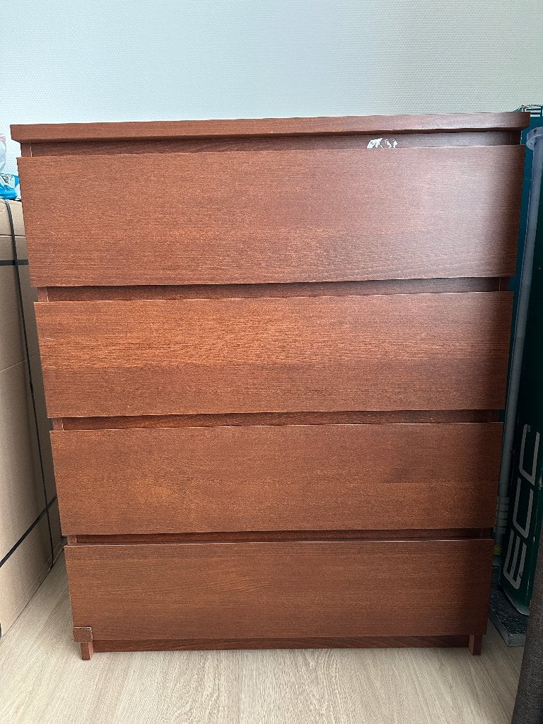 Aangeboden, Malm Ladekast, Ophalen, Gebruikt, 50 tot 100 cm, 3 of 4 laden