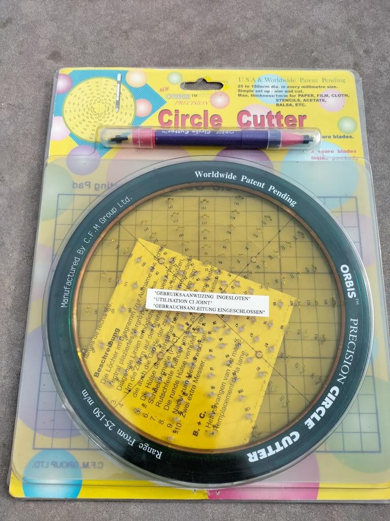 Orbis Precision Circle Cutter - Cirkelsnijder, Geschikt voor snijden, Gereedschap of Toebehoren, Nieuw, Ophalen of Verzenden