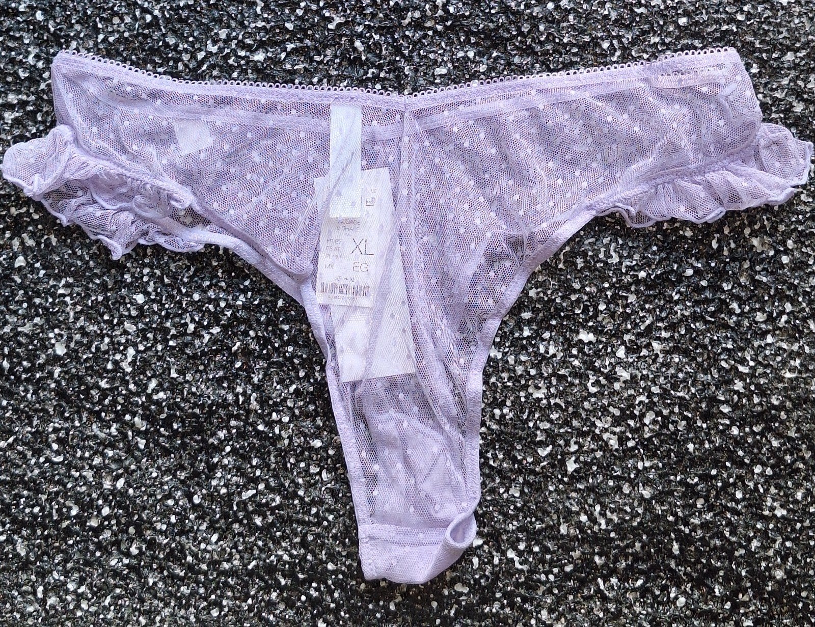 Sexy transparante nieuwe blauwe slip van Etam XL, Etam, Verzenden, Blauw, Slip
