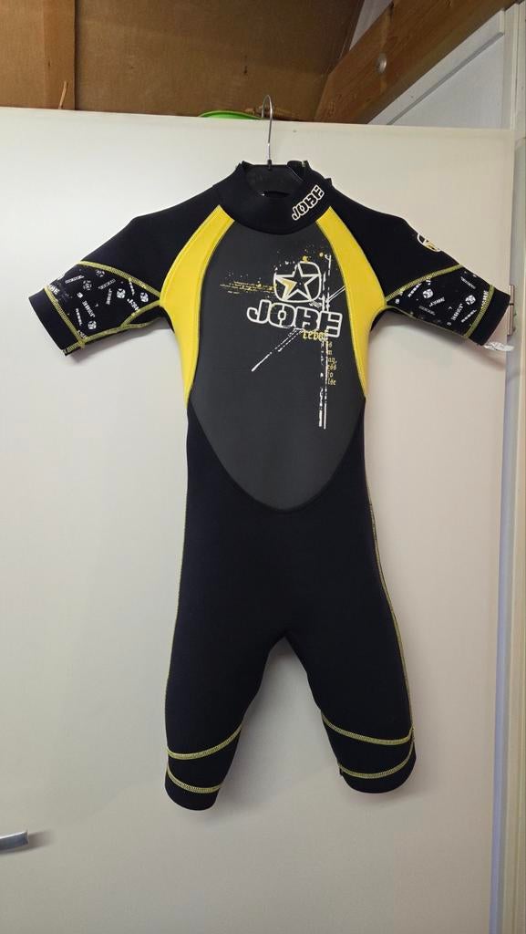 Jobe Wetsuit Youth XL - Zwart/Geel, Watersport en Boten, Wetsuit, Kind, Zo goed als nieuw, Jobe