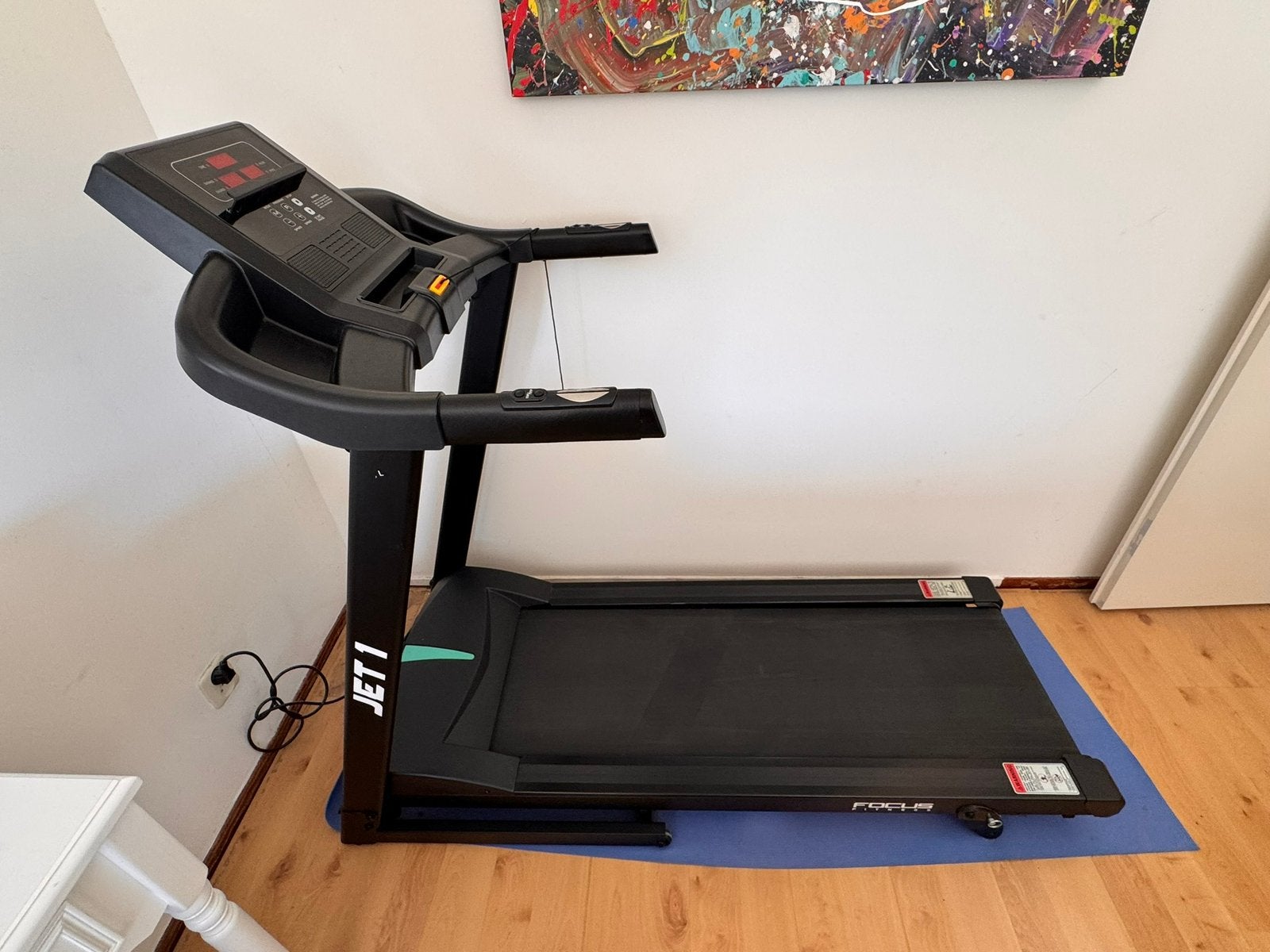 Focus Fitness JET 1 loopband – elektrisch – tot 13 km/u, Ophalen, Zo goed als nieuw, Metaal, Loopband