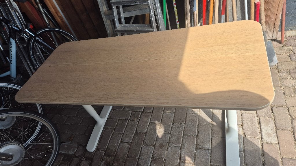 Bureau, Huis en Inrichting, Ophalen, Gebruikt, 60 cm, 140 cm
