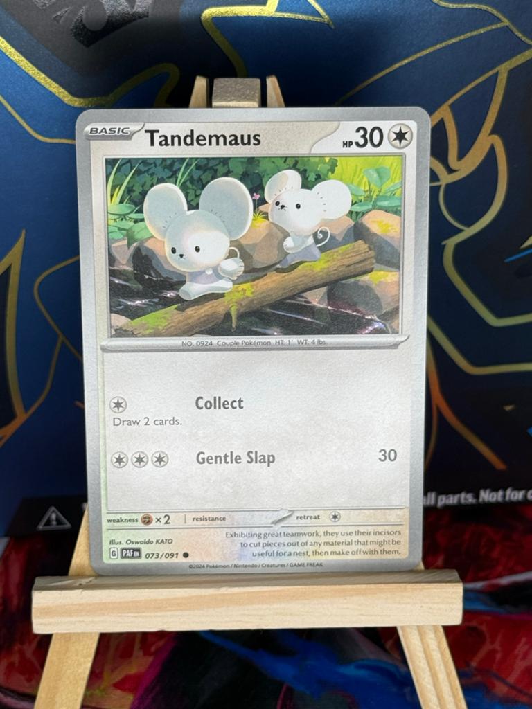 Tandemaus #73 | Pokemon Paldean Fates, Ophalen of Verzenden, Zo goed als nieuw, Losse kaart