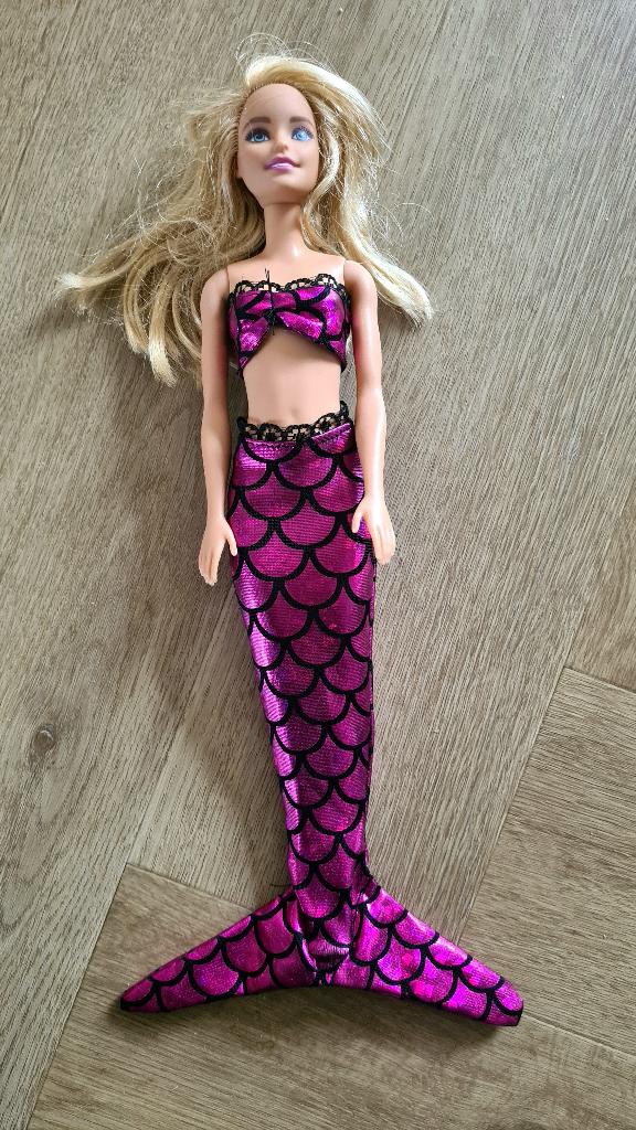 zeemeermin barbie, Ophalen of Verzenden, Gebruikt, Barbie