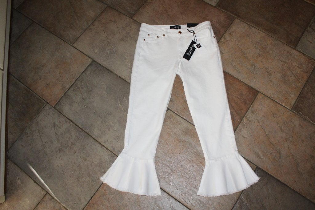 Joseph Ribkoff prachtig chique capri broek mt 36/S, Verzenden, ., Wit, Joseph Ribkoff