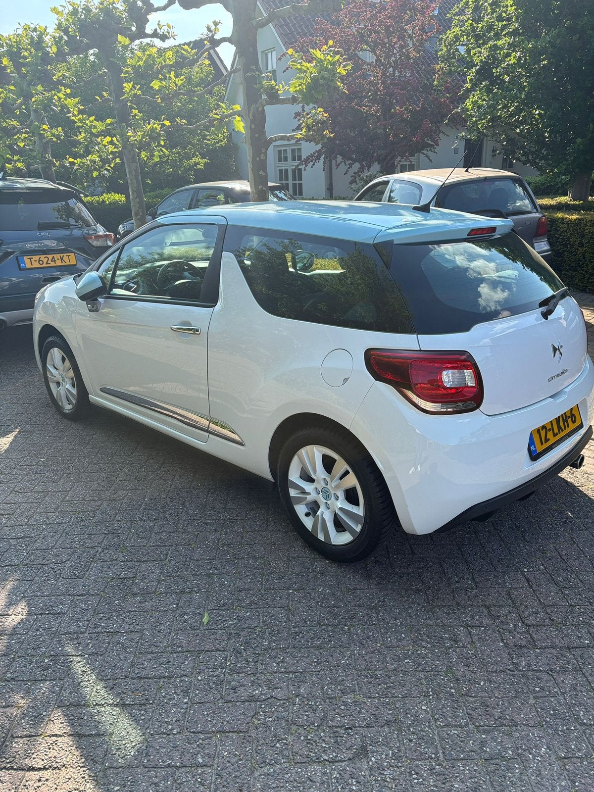 Citroën DS3 1.4 VTI 2010 Wit, Voorwielaandrijving, Stof, 40 €/maand, 4 cilinders