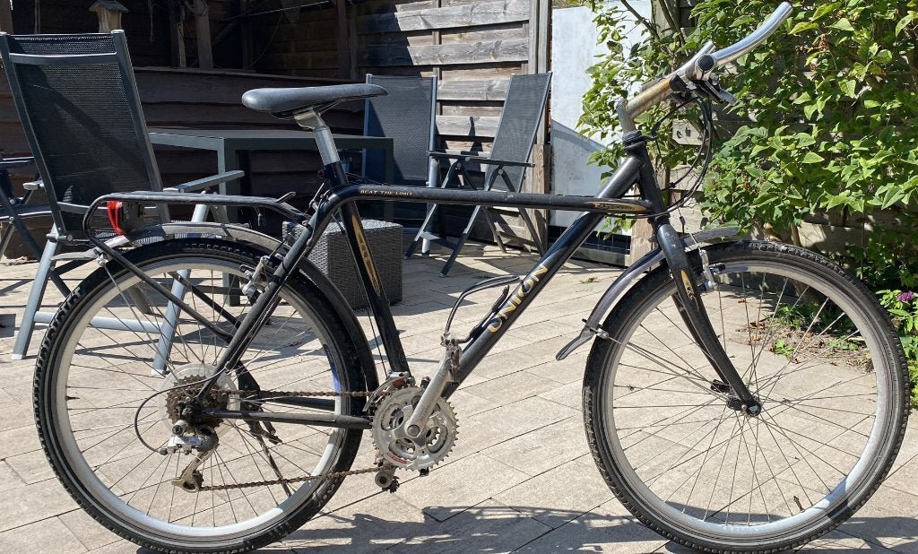 Herenfiets Union, Gebruikt, Velgrem, Versnellingen, Ophalen