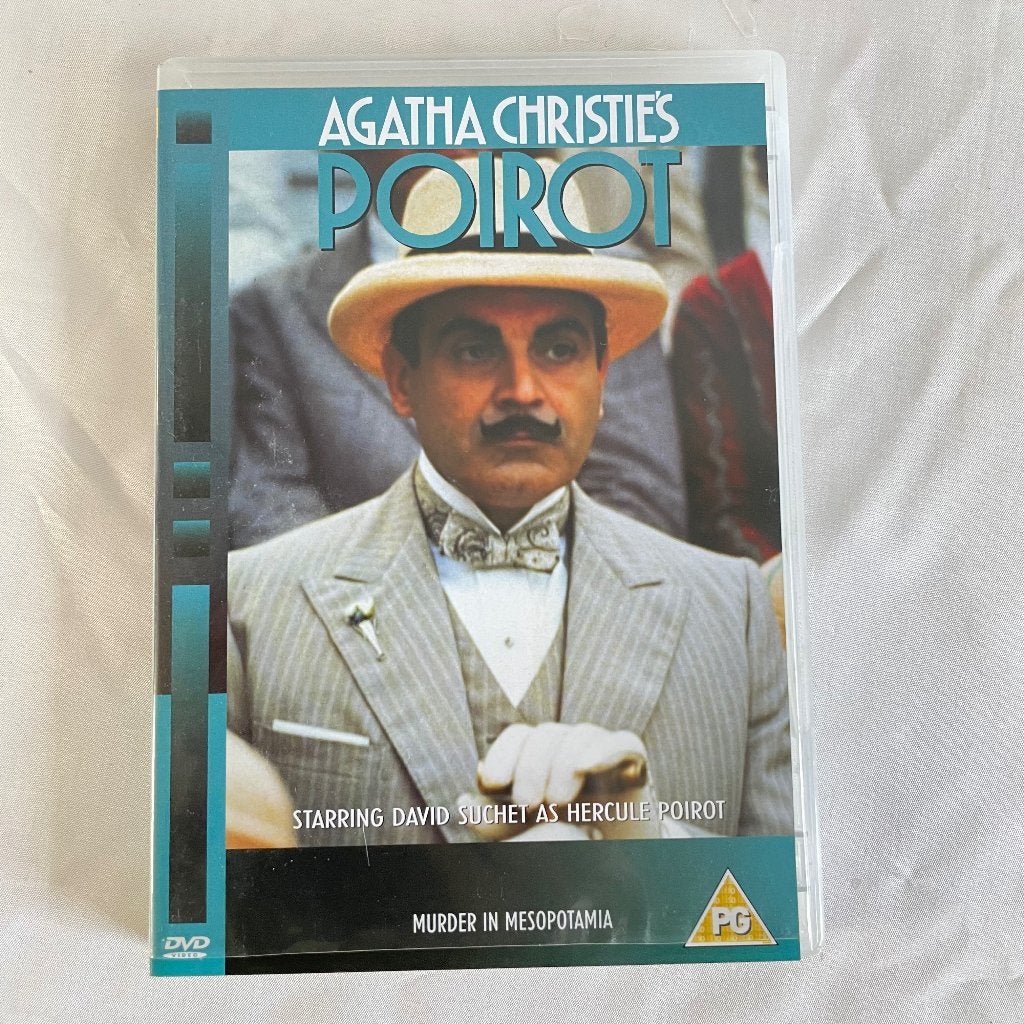 Agatha Christie’s Poirot DVD – Murder in Mesopotamia, Ophalen of Verzenden, Gebruikt, Engels, Misdaad