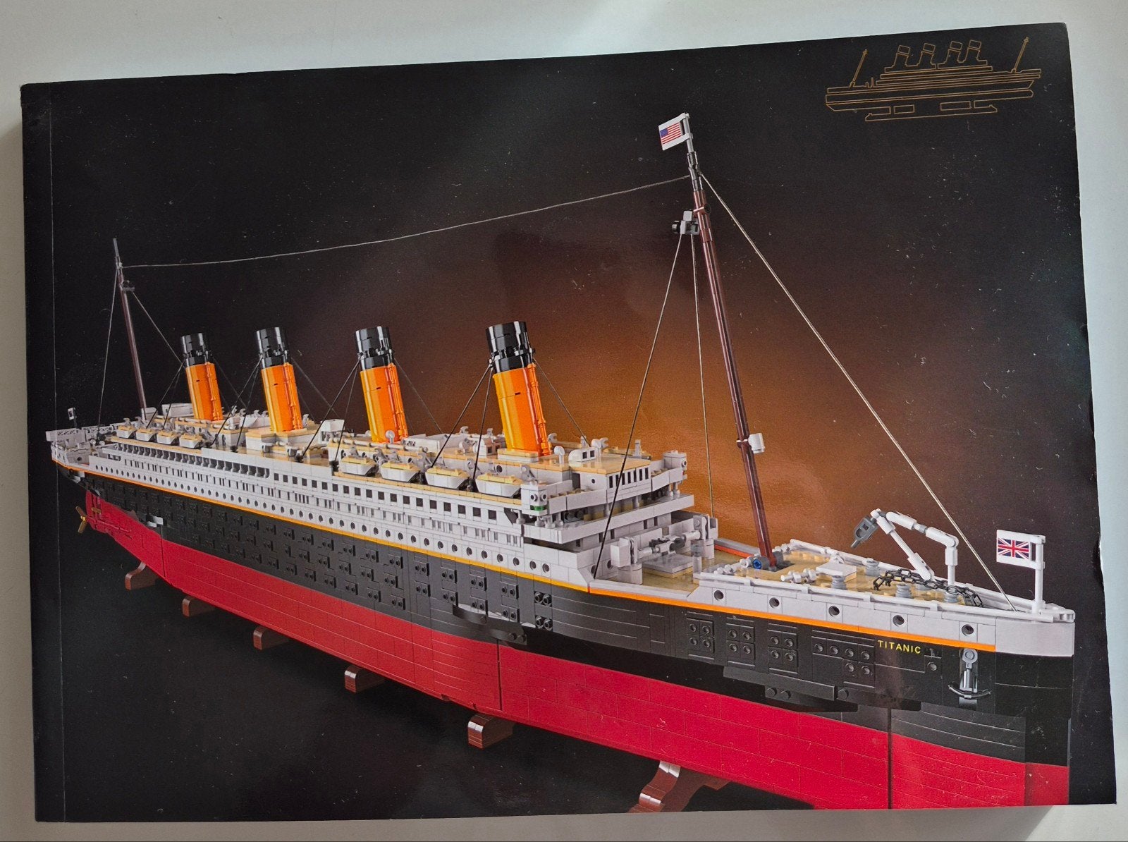 TITANIC in mini bouwblokken 9090 stuks.NIEUW