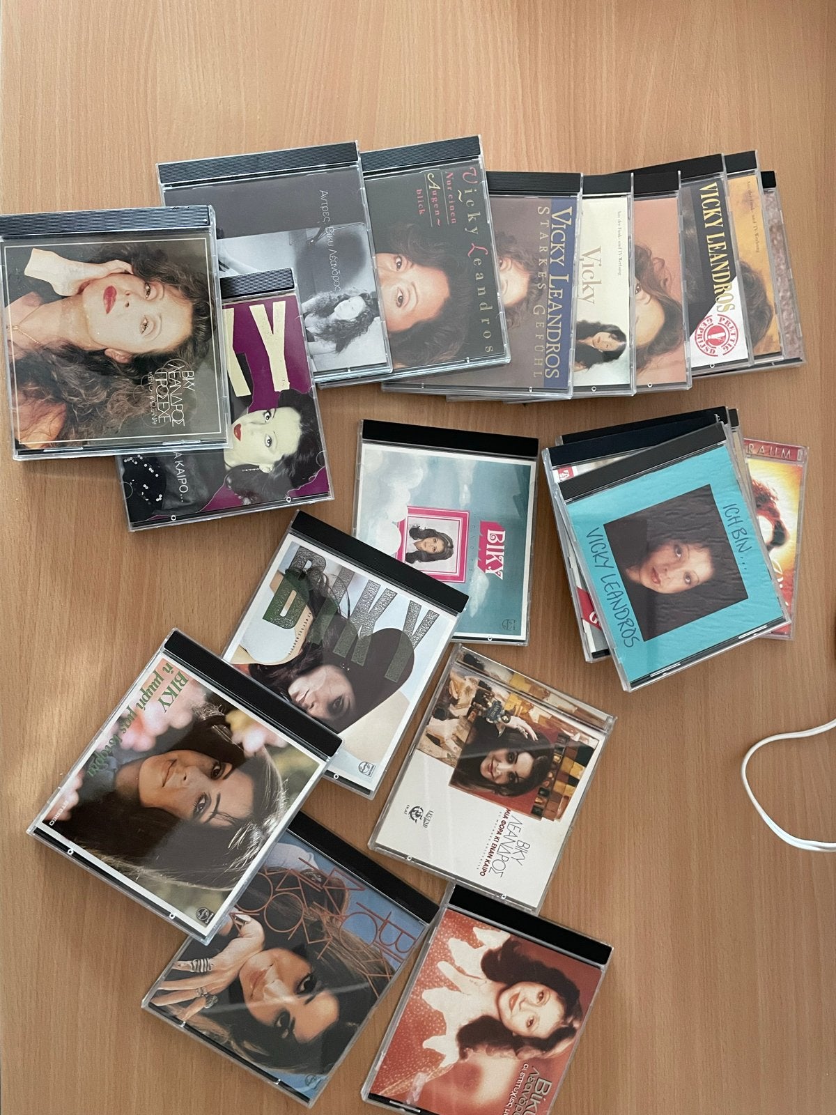 Vicky Leandros CD collectie - 21 Griekse en meer albums, Ophalen of Verzenden, Gebruikt, Schlager, Verzamelalbum