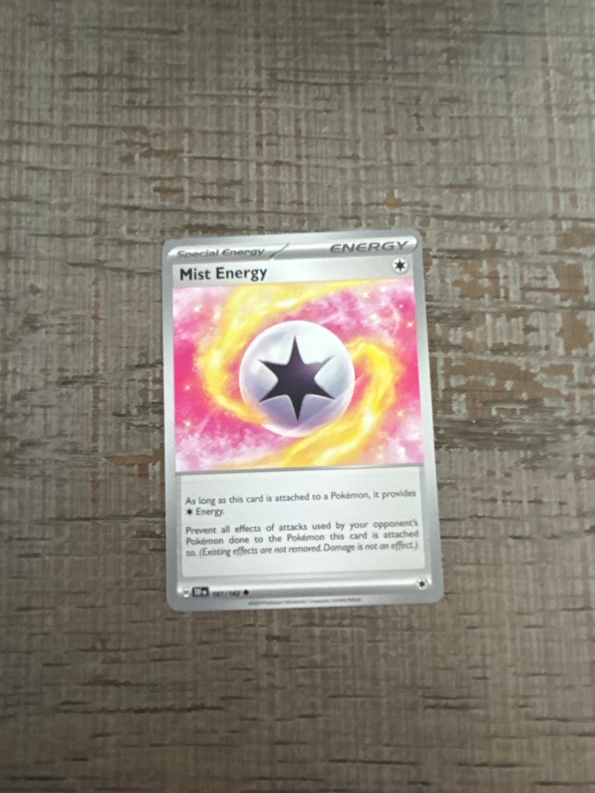 Pokémon TCG: Mist Energy Special Energy kaart, Ophalen of Verzenden, Zo goed als nieuw, Losse kaart