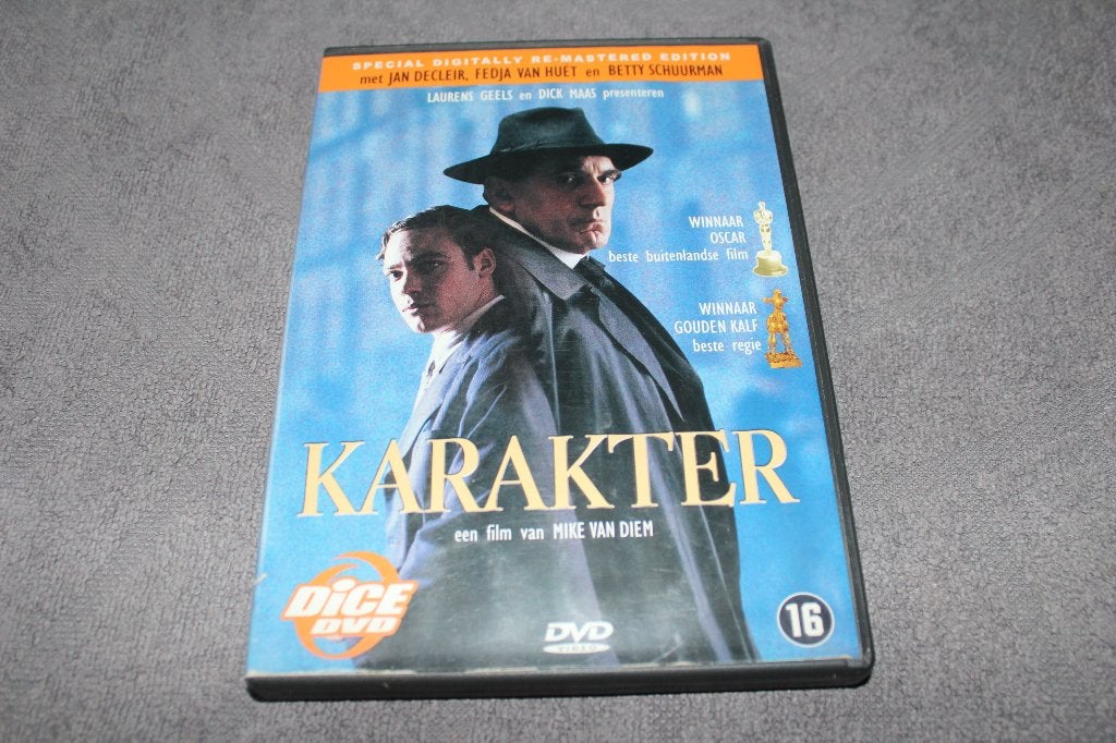 DVD Karakter, Cd's en Dvd's, Dvd's | Nederlandstalig, Vanaf 16 jaar, Ophalen of Verzenden, Gebruikt, Drama