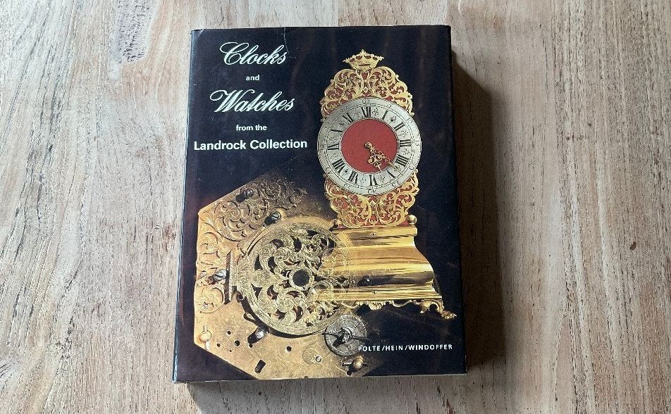 landrock collectie uurwerken horloges boek Engels, Ophalen of Verzenden, Zo goed als nieuw