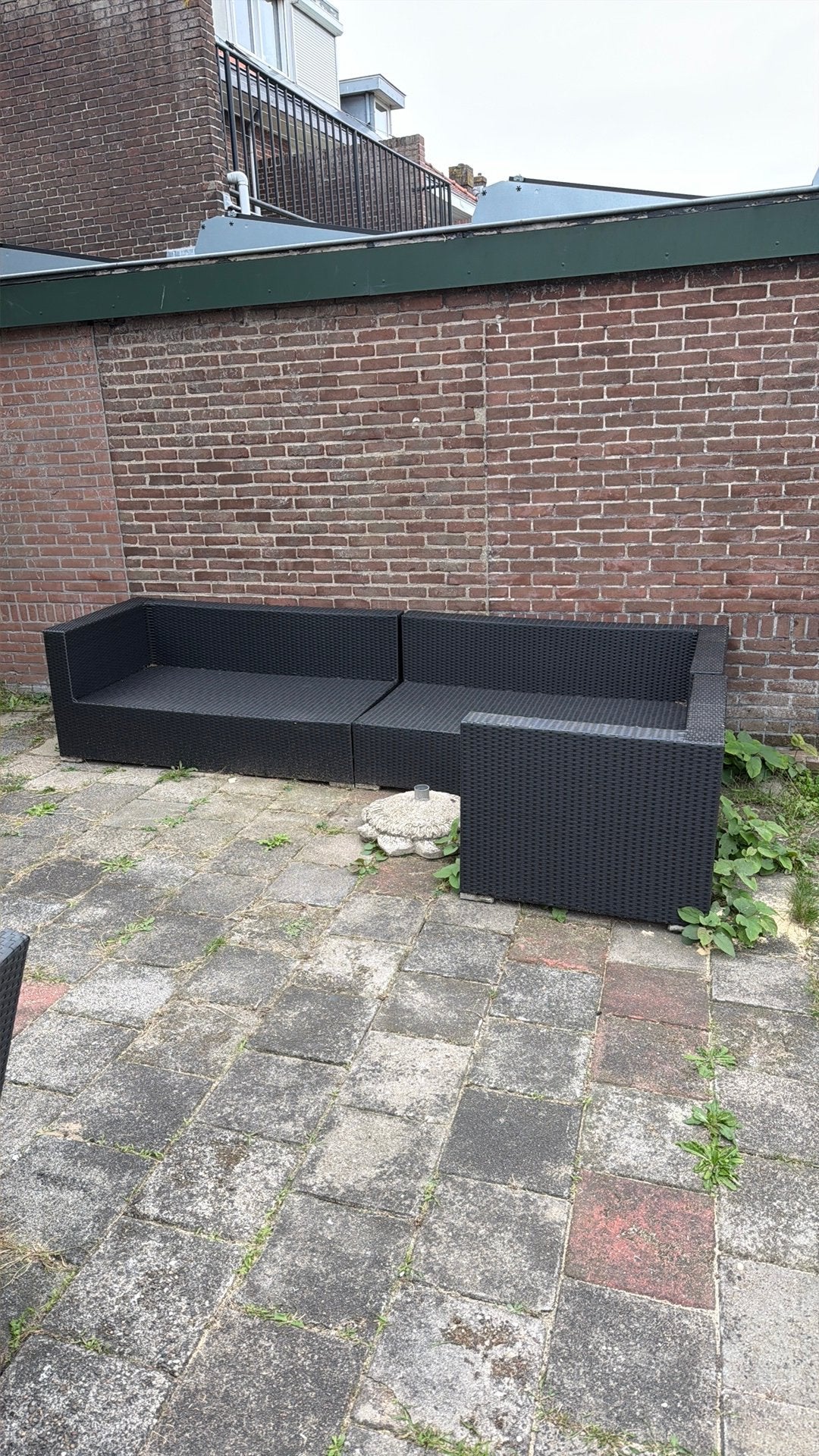 Tuinset laag model., Ophalen, Zo goed als nieuw, Kunststof