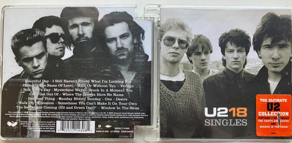 MP923 U2 Cd collectie.  11 stuks  €40 ook lo te koop, Ophalen of Verzenden, Zo goed als nieuw, Poprock