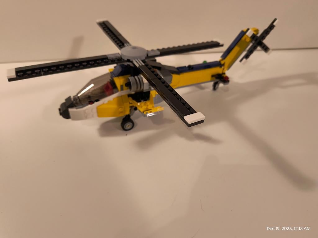 LEGO CREATOR 31023 Yellow Racers compleet, Ophalen of Verzenden, Zo goed als nieuw, Complete set, Lego