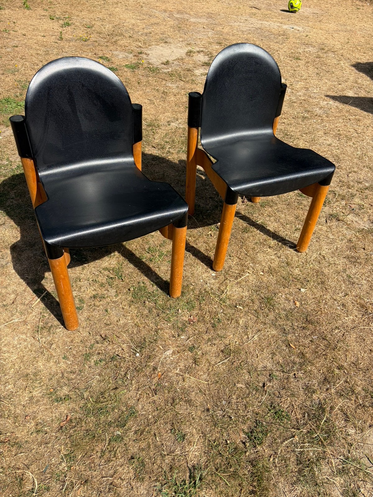 2x Thonet Flex stoel in 1 koop, Ophalen, Gebruikt, Bruin, Twee