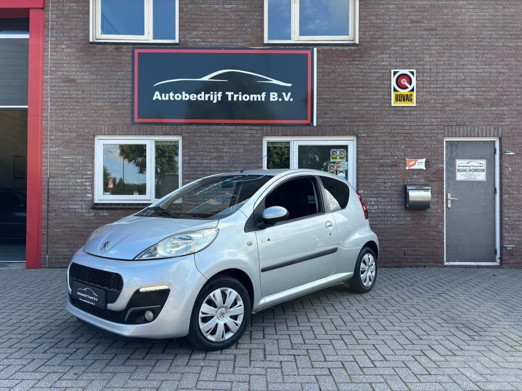 Peugeot 107 12 maanden garantie..!, Voorwielaandrijving, Euro 5, Stof, Gebruikt