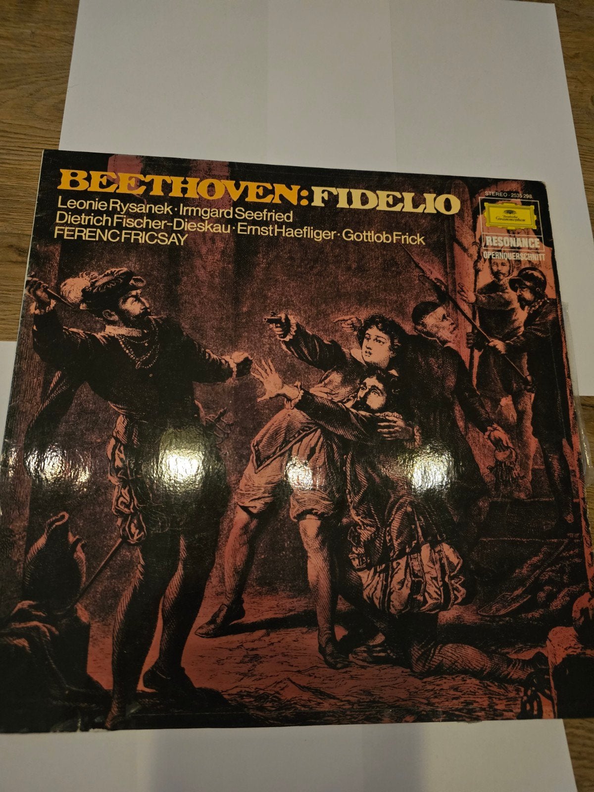 Beethoven: Fidelio . Klassieke  LP, Gebruikt, Opera of Operette, Ophalen of Verzenden, Beethoven