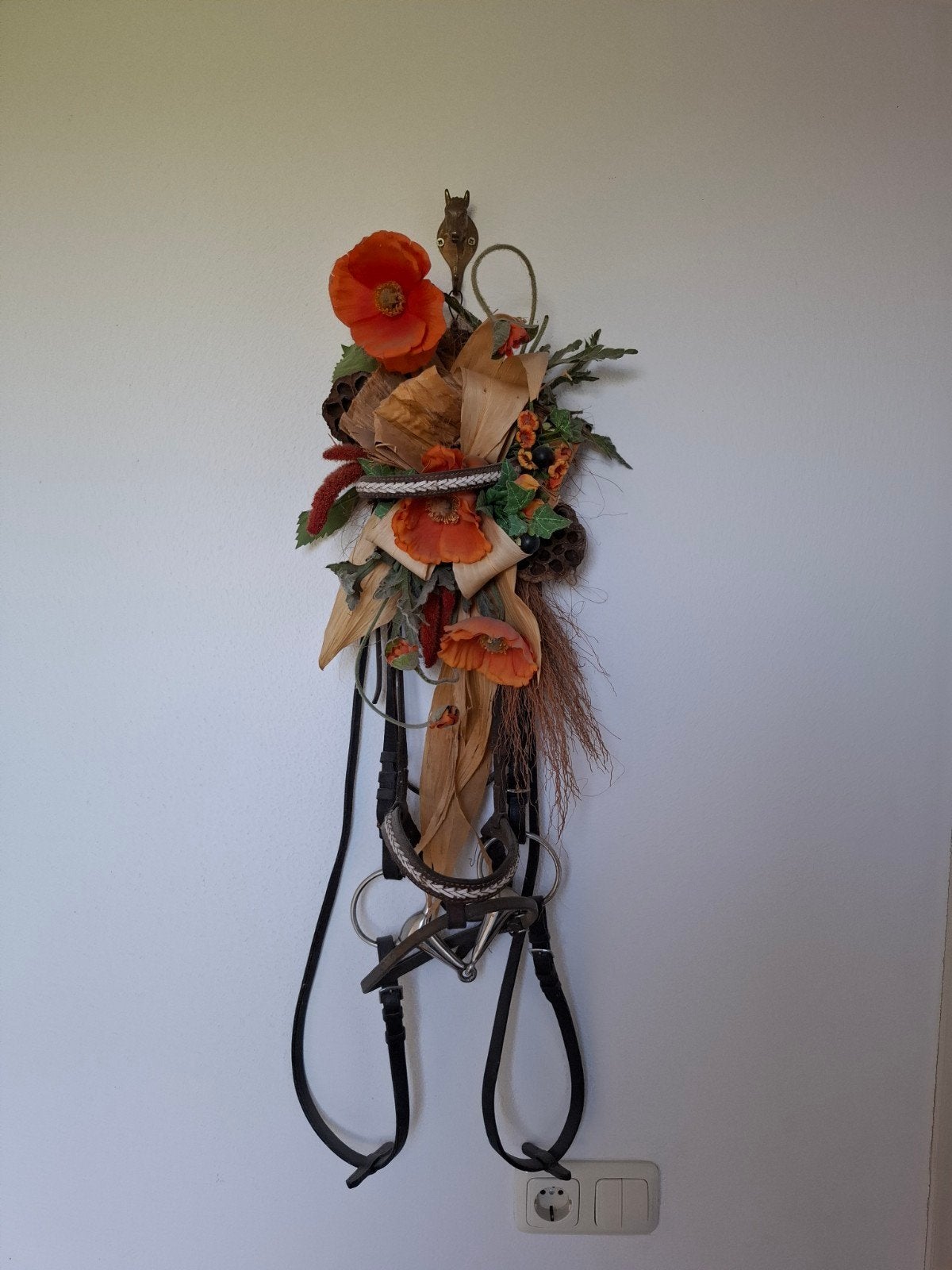 Decoratie paard gerealiseerd., Ophalen of Verzenden