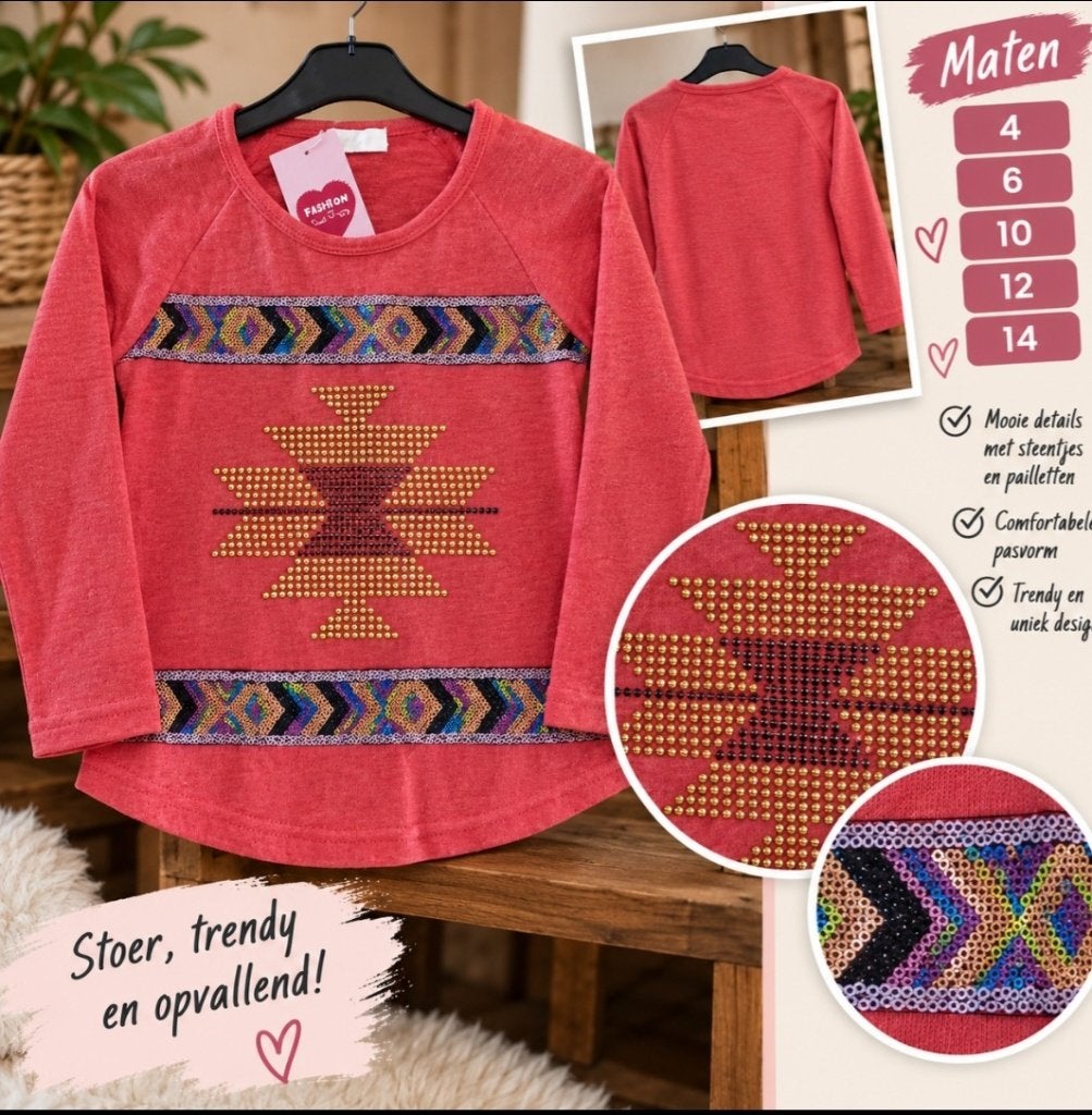 Partij NIEUWE SUPERLEUKE MEISJESTRUI – BOHO STYLE, Ophalen of Verzenden, Nieuw
