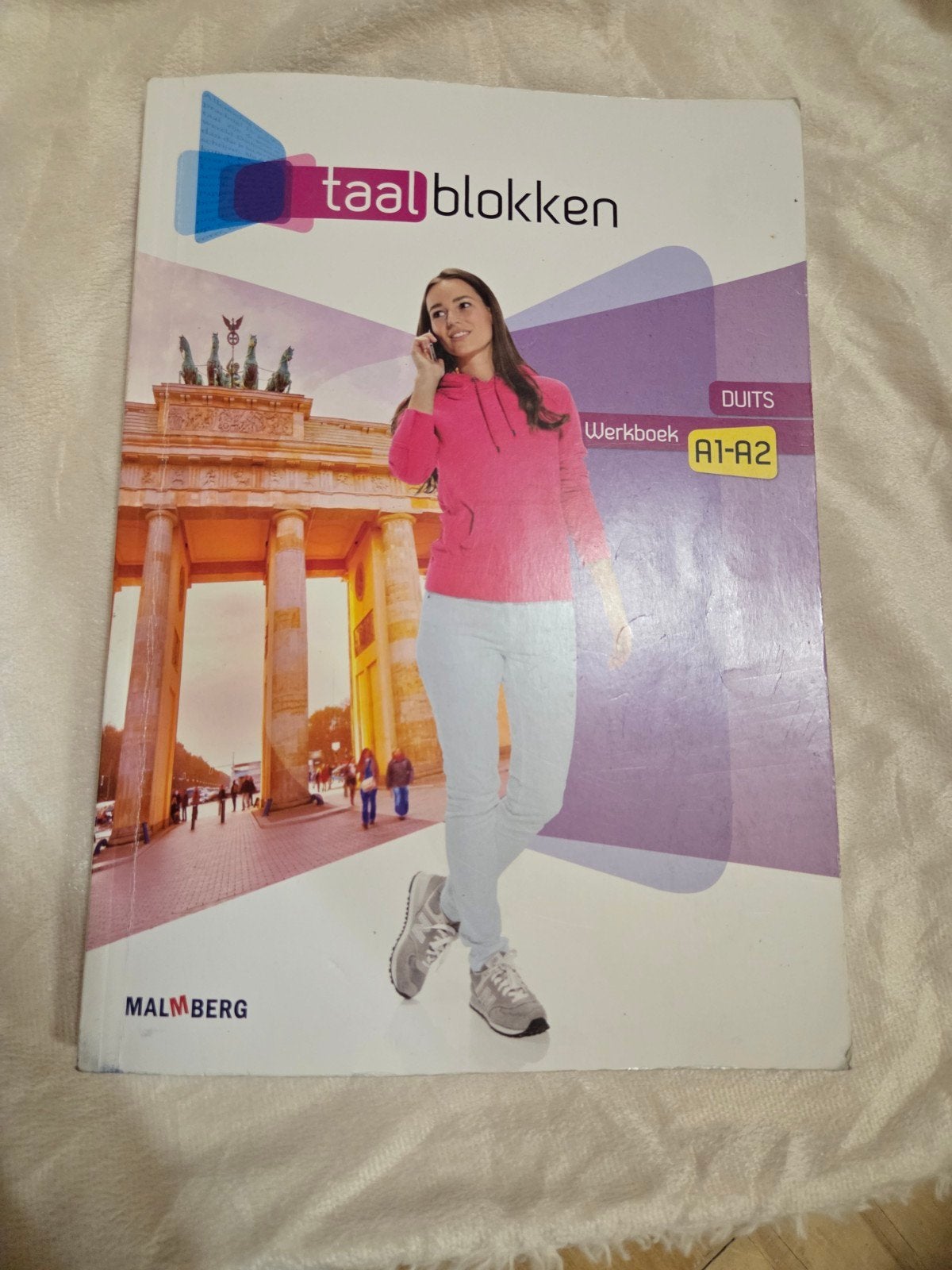 TaaLblokken Duits Werkboek A1-A2 - Malmberg, Ophalen of Verzenden, Zo goed als nieuw, MBO, Peggy Pfeifer, Sabine Strauss