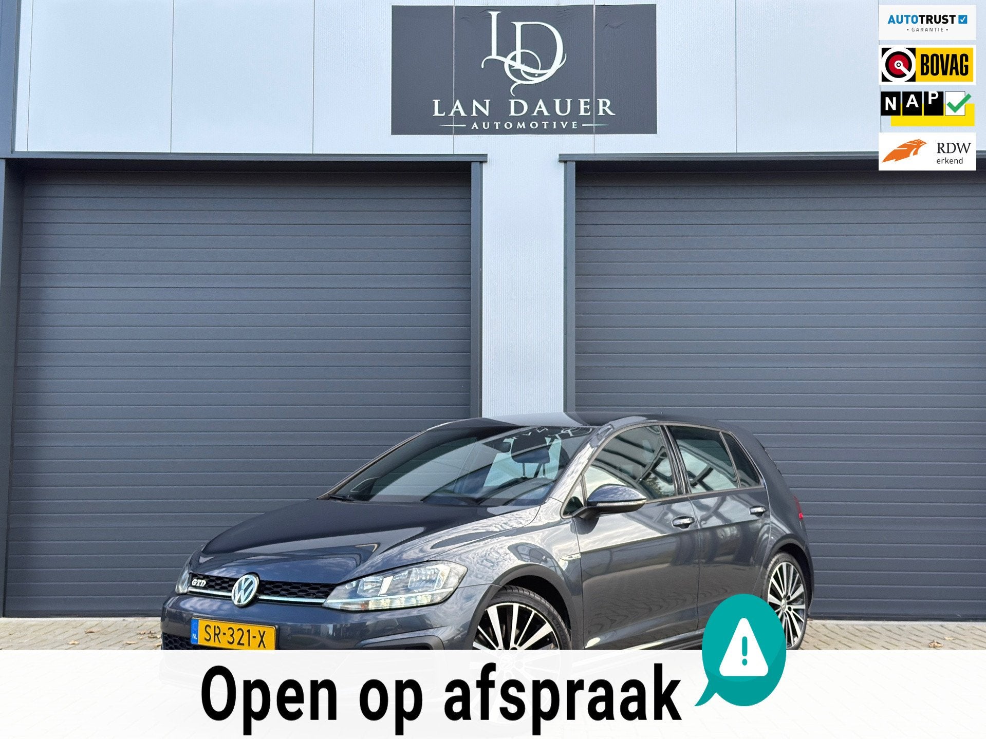 Volkswagen Golf 2.0 GTD / DSG / NAP / CARPLAY / NAP /, Auto's, Volkswagen, Bedrijf, Te koop, Golf, ABS, Adaptive Cruise Control