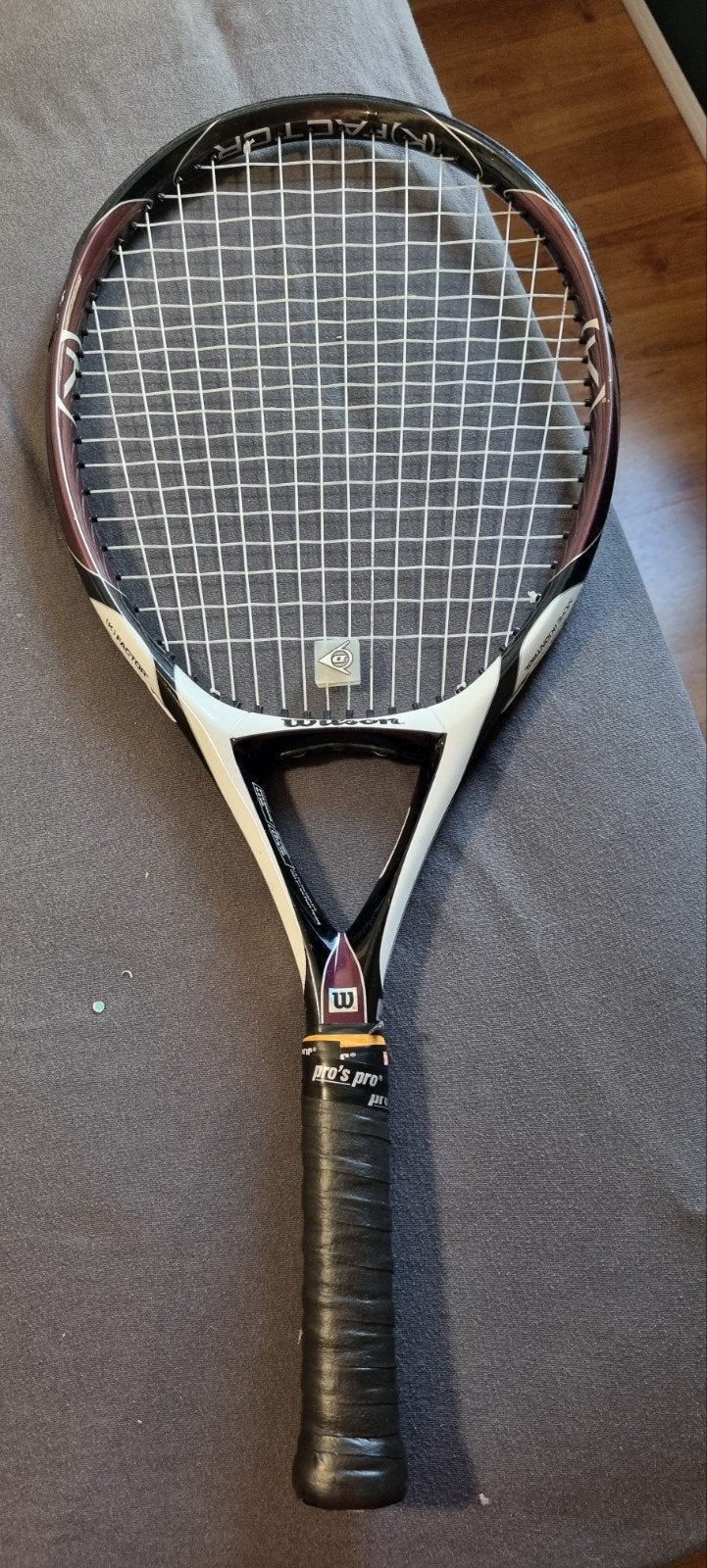 Wilson K Factor tennisracket - 243 gram, 35.7 cm balans, Ophalen, Gebruikt, Racket, Wilson