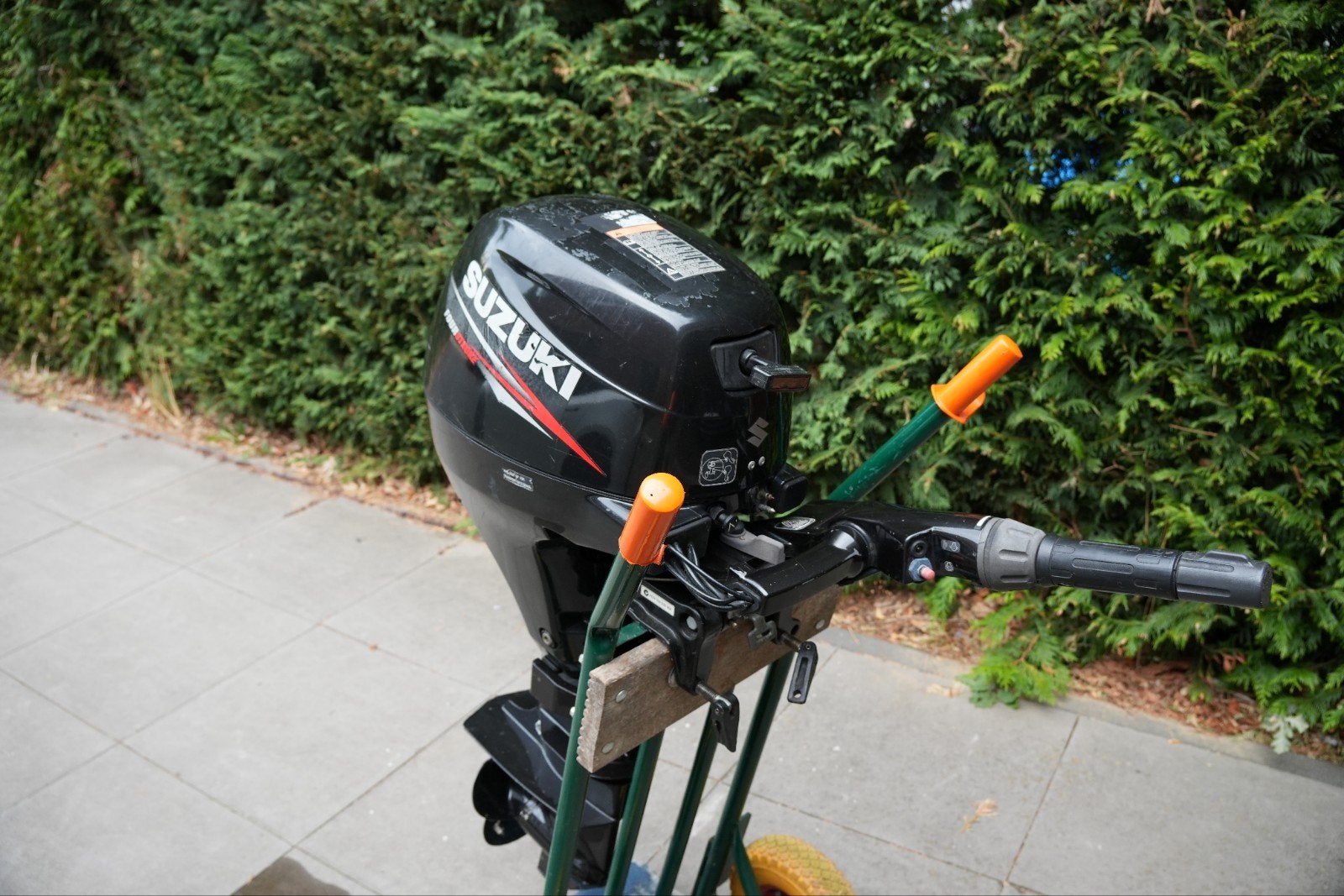 Suzuki DF9.9A kortstaart - groot onderhoud uitgevoerd, Watersport en Boten, Buiten- en Binnenboordmotoren, Ophalen, Gebruikt, 5 tot 10 pk