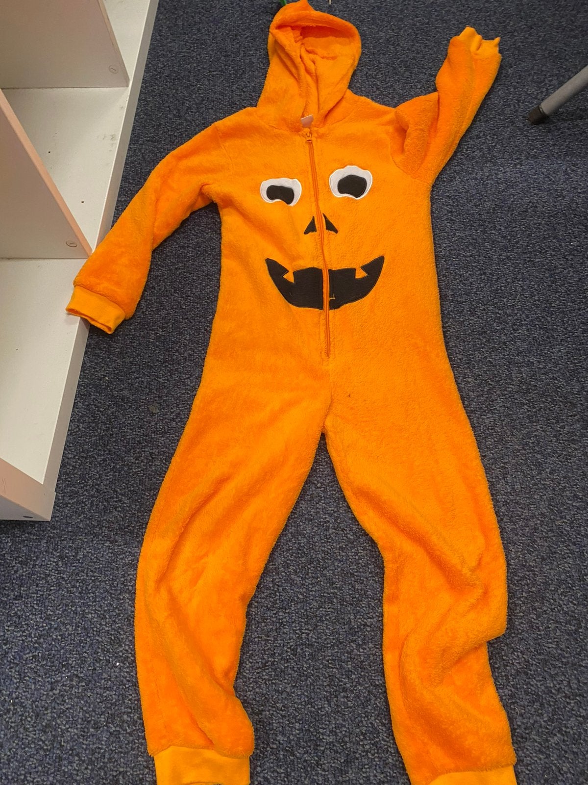 Pompoen pyjama zacht, Kinderen en Baby's, Ophalen, Zo goed als nieuw, 122 t/m 128, Jongen of Meisje